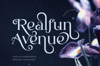 Realfun Avenue - Elegant Decorative Serif