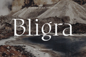 Bligra – Modern Serif Font