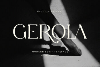 Gerola – Modern Serif Font