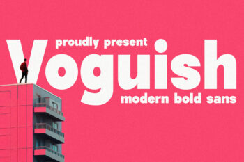 Voguish - Modern Bold Sans