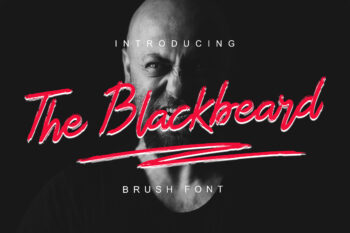 Blackbeard - Brush Font