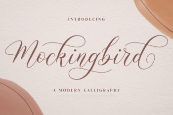 Mockingbird | Modern Calligraphy