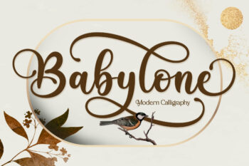 Babylone | Modern Calligraphy