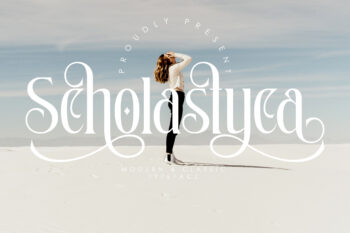 Scholastyca | Serif Typeface