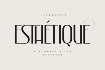 Esthetique - Elegant & Stylish Font