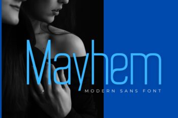 Mayhem - Modern Display Sans