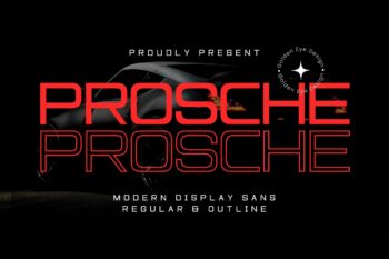 Prosche - Modern Sans Serif