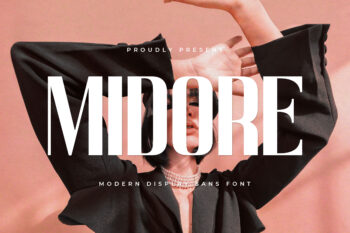 Midore - Modern Sans Font