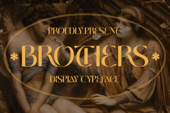 Brothers | Display Font