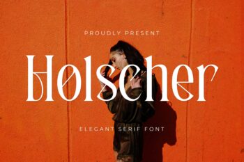 Holscher - Modern Serif Font