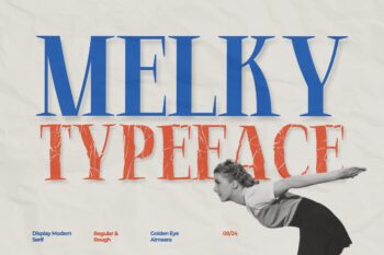 Melky Display Font
