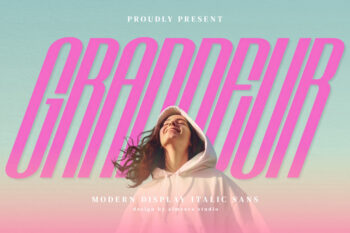 Grandeur - Italic Sans Font