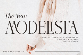 Modelista | Ligature Serif Family