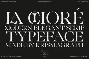 La Chore | Modern Elegant Serif