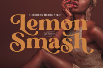 Lemon Smash | Modern Retro Serif