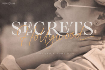 Hollywood Secrets | Font Duo