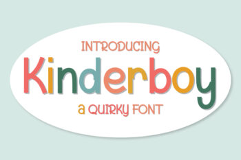 Kinderboy | Quirky Font