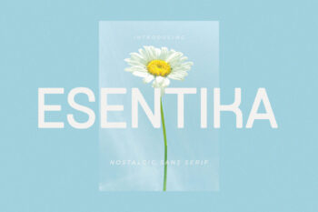 Esentika – Nostalgic Sans Serif