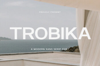 Trobika – Modern Sans Serif