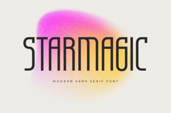 Starmagic – Modern Sans Serif
