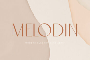 Melodin - Modern Elegant Sans Serif