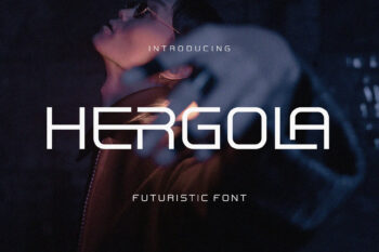 Hergola – Futuristic Sans Serif