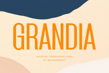 Grandia – Modern Condensed Sans Serif