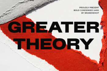 Greater Theory – Bold Extended Sans