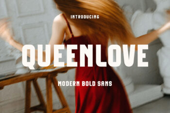 Queenlove – Modern Bold Sans