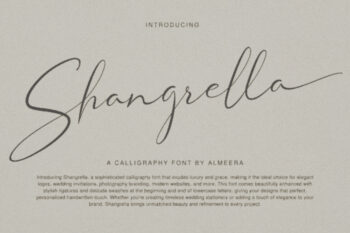 Shangrella - Wedding Calligraphy