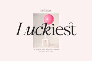 Luckiest | Stylish Serif Font