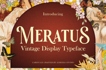 Meratus - Vintage Display Serif