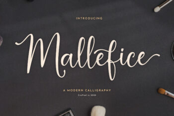 Mallefice – Script Font