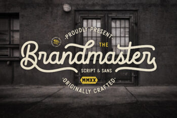 Brandmaster - Script & Sans Font