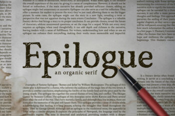 Epilogue - Serif Font