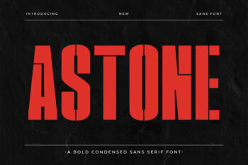 Astone - Display Sans