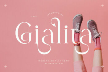 Gialita – Stylish Modern Serif Font
