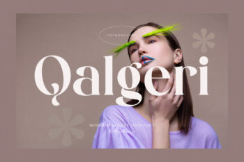 Qalgeri – Modern Elegant Serif Font
