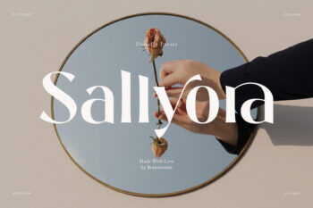 Sallyora – Stylish Modern Serif Font