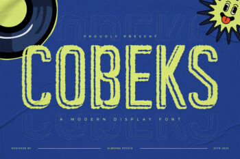 Cobeks – Modern Display Font