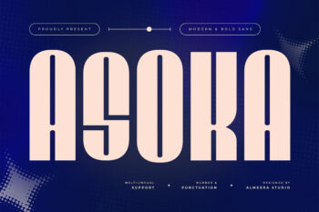 Asoka – Modern & Bold Sans
