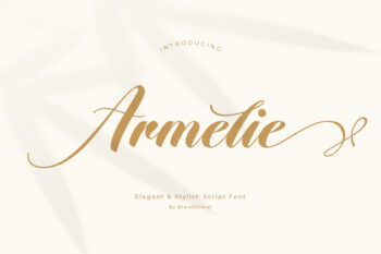 Armelie – Elegant & Stylish Script Font