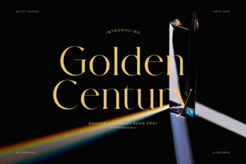 Golden Century – Modern Elegant Serif Font