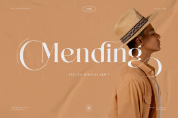 Mending – Stylish Display Serif Font