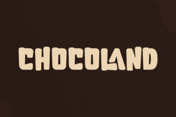 Chocoland – Modern Display Font
