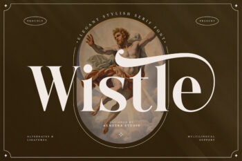 Wistle – Elegant Stylish Serif