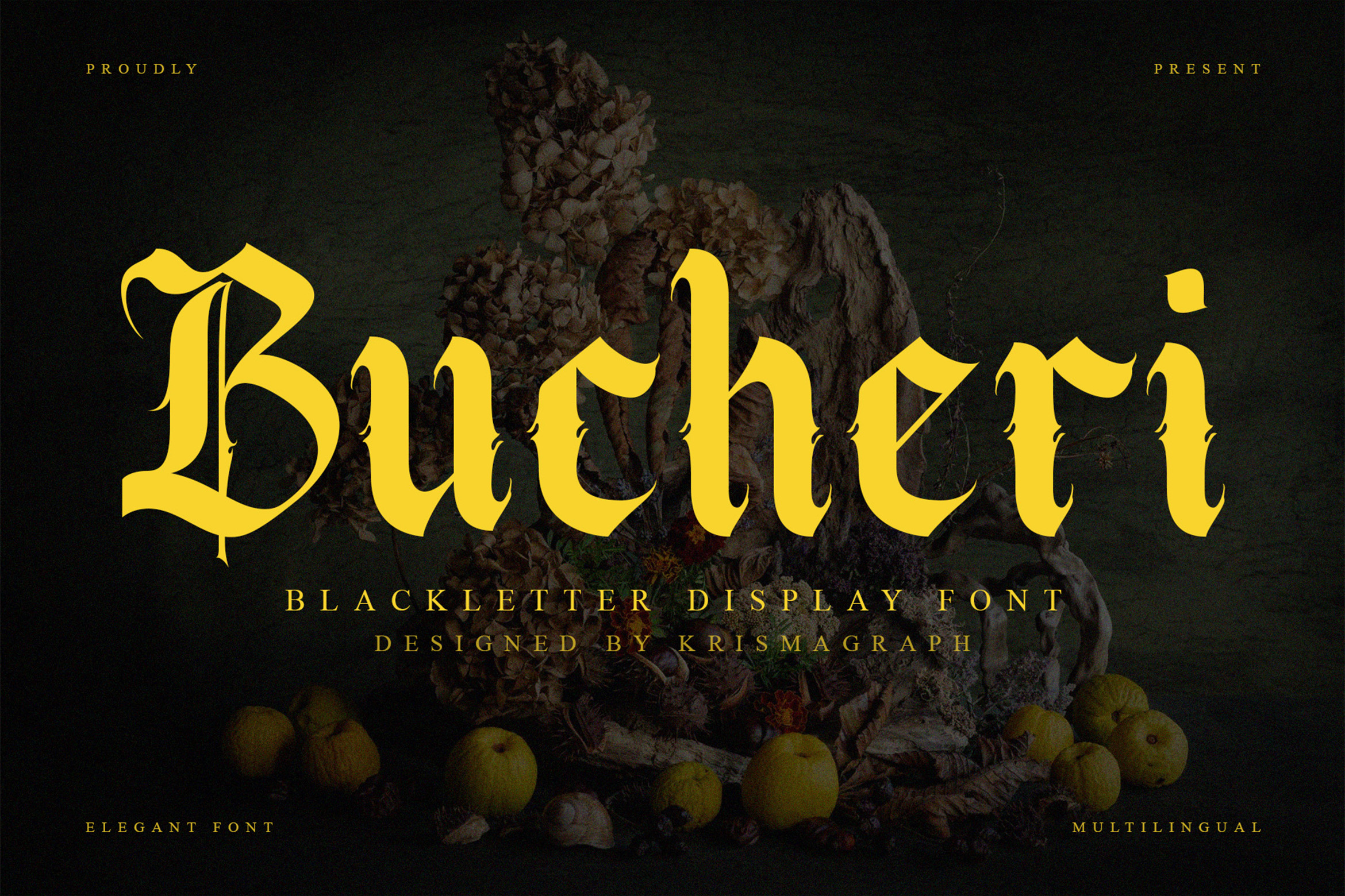 Bucheri Typeface
